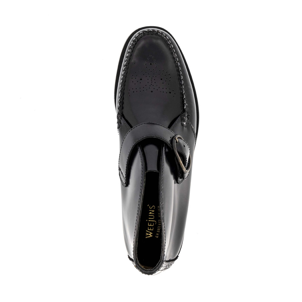 Weejuns langley mid Black lthr Gh mens G.H.Bass
