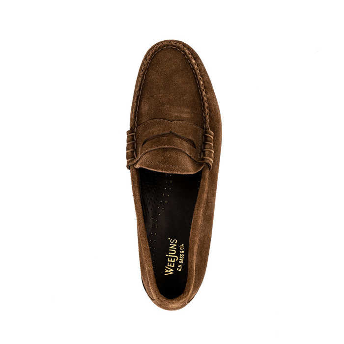 Weejuns larson - Dark brown suede - Gh - mens - G.H.Bass