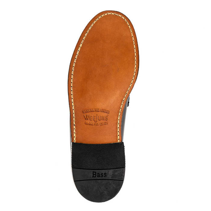 Weejun Heritage Larson Exotic Mix Black Leather Weejun Shoe