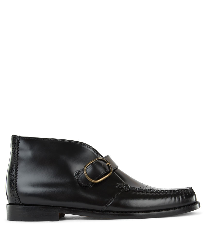 Weejuns langley mid Black lthr Gh mens G.H.Bass