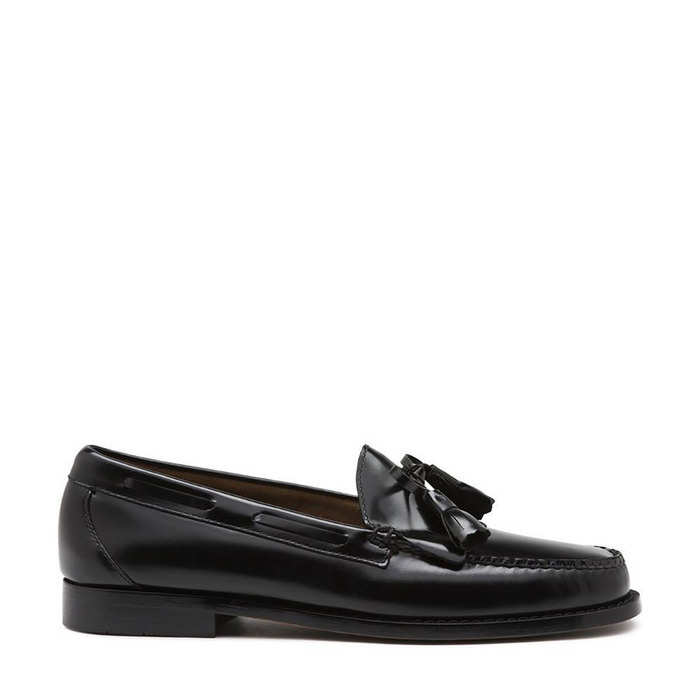 Layton Moc Kiltie Black Leather Mens Weejuns G.H.Bass